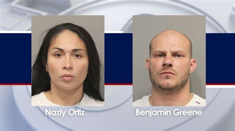 nazly ortiz greene|Bond set for couple allegedly seen firing into car with。